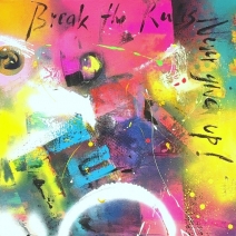 BREAK THE RULES<br/>50x50cm