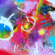 MAKE A WISH<br/>50x50cm