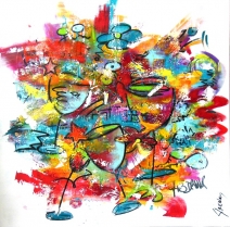 THE PARTY<br/>120x120cm